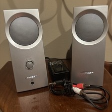 BOSE COMPANION 2 Multimedia wired speakers w/ Audio Cables And OEM Power Adapter picture