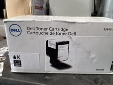NEW GENUINE Dell W3GR6 High Yield Black Toner Cartridge S5840 Series 20000pgs picture