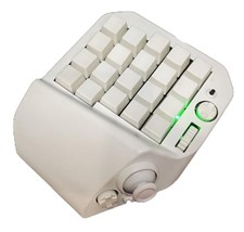 MH-Device MH-Delta Standard 41 Key Gaming Keypad Left Hand Joystick White Japan picture