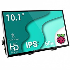 HAMTYSAN Raspberry Pi Touchscreen,10 Inch Monitor HDMI,1024×600 Mini picture