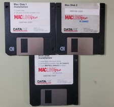 DataViz - Mac Link Plus Install Disks (x2) + Dos Disk Installation picture