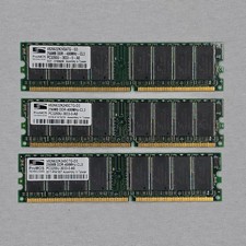ProMOS 768MB (3x256MB) DDR SDRAM DIMM DDR-400 PC3200U 184-Pin V826632K24 picture