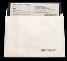Vintage Microsoft Money Version 2.0 5.25” Floppy Disk picture