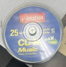 Imation - 25 Spindle - CD-R - Music - 24X - 80 minutes picture