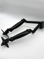 Kanto Dual Monitor Desk Mount Arm, Adjustable Tilt/Rotate, 75x75 100x100 Black picture
