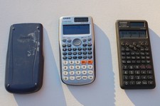 CASIO fx-115ES PLUS & fx-300MS Scientific Calculators Lot of 2 Math Engineering picture