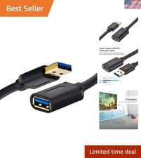 Versatile 25ft USB 3.0 Extension Cable - Ideal for Gaming & Connectivity Needs picture