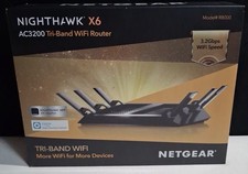Netgear Nighthawk X6 AC3200 Tri-Band Wifi Gaming Router R8000 picture
