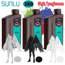 SUNLU 1KG High Toughness Flexible 3D Resin,3D Printer Resin 1KG,405nm UV Curing picture