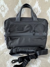 Tumi alpha 3 expandable organizer laptop brief-black picture