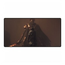 Verso Expedition 33 Gaming Desk Mat | Scenic Space Illustration Mouse Pad picture