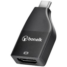 BonElk Compact USB-C to 4K HDMI Adapter - Black picture