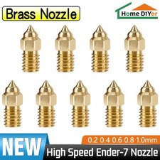 0.2-1mm High Speed Brass Nozzle For Creality Ender-7 5 3 V3 SE 3D Printer Parts picture