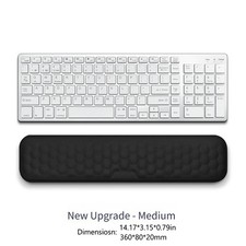 Medium Memory Foam Keyboard Wrist Rest Pad Replacement Part picture