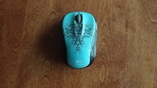 Logitech M305 Wireless Optical Mouse w/ Receiver Turquoise - Used Works picture