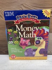 NEW Money Math Ages 5-8 Years Brain Bytes PC CD-ROM Essential Skills Mac Win 95 picture