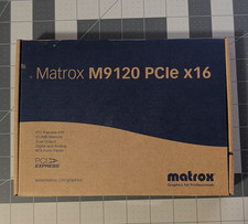 Matrox M9120 PCIe x16 graphics adapter - Dual Output (M9120-E512F) picture