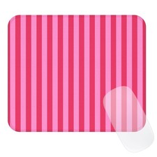 Square Cute Striped Pad with Stitched Edge, Premium Waterproof Cloth Aestheti... picture