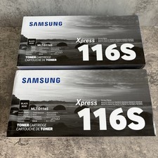 Samsung MLT-D116S Black Toner Cartridge 2 Pack picture