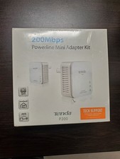 Tenda P200 Powerline Mini Adapter Kit Up to 200Mbps New Sealed picture