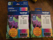 Set of 6 NEW Brother Genuine LC30133PKS XL Color Ink Cartridges  OEM Exp 2028 picture