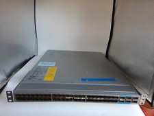 Cisco N9K-C92160YC-X Nexus DAMAGE PORTS 7,21,32,34 &46 No Power Supply FOR PARTS picture