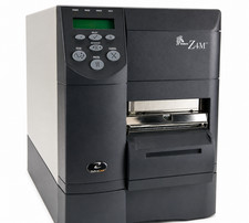 Zebra Z4M DT Direct Thermal Label Printer  w/ Power Cord , CD & Users Guide picture