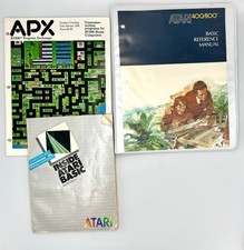 Inside ATARI Basic 1980 & ATARI 400/800 Reference Manual & APX Fall 1983 Catalog picture