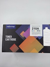 4PK 210A Toner Cartridges for HP Color LaserJet Pro MFP 4301 4201 BK C M Y picture