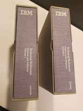 VINTAGE IBM TECHNICAL REFERENCE OPTIONS AND ADAPTERS 2 BOOK SET  picture
