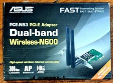 ASUS PCE-N53 Dual-Band Wireless-N600 PCI-E Adapter - 886227133673 picture