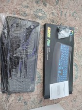 KN213 Pro Wireless Backlit Keyboard 7 Colored Backlights And 3 Brightness Levels picture