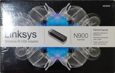 Linksys AE3000 N900 Dual Band Wireless-N USB Adapter 450Mbps USB 2.0 for PC picture