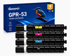 4Pack GPR-53 Toner Cartridges Replacement for  GPR53 C3325 C3525 C3530 picture