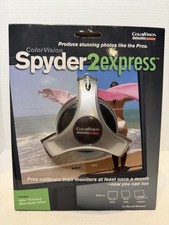 ColorVision Spyder2express USB Monitor Calibration Colorimeter w/ Box picture