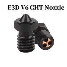 FOR E3D V6 Three-Hole CHT Nozzle, Hardened Steel High Flow High Temperature Wear picture