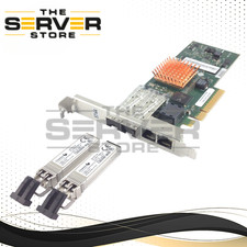IBM Chelsio Quad Port 2x1GbE 2x10G SFP+ Linux Network Card W/Transceiver 00E0842 picture
