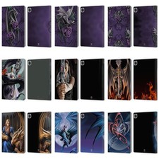 OFFICIAL ANNE STOKES DRAGONS 3 LEATHER BOOK WALLET CASE COVER FOR APPLE iPAD picture
