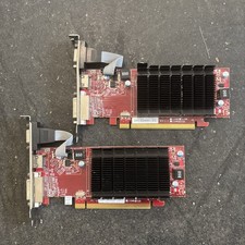 Lot of 2 VisionTek Radeon HD 5450 1GB GDDR3 PCIe 2.1 Graphics Card- VT-401478 picture