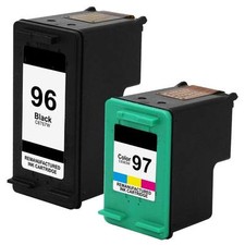 2 pack replace for HP 96 97 Ink for Deskjet 6940 6940dt 6980 6980 picture
