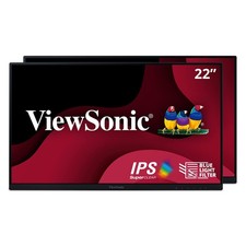 Monitor 22 Inch FHD IPS Display FreeSync HDMI DisplayPort VGA Black VA2256-MHD picture