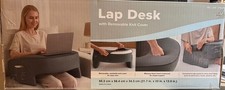 Lap Desk with Removable Knit Cover Memory Foam Laptop Desk Cushion Portable Work picture