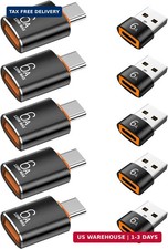 10-Pack 10Gbps/120W USB C to USB Adapter & C Male to 3.1 Female Adapter picture