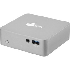SIIG Aluminum USB-C Mini Docking Station with PD picture