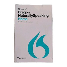 Nuance Dragon NaturallySpeaking Home 13 DVD Headset New Sealed DVD Retail Box 🎤 picture