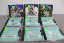 Microsoft Cd Programs/Games Mixed Lot of 9 picture