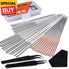 33 Pcs 3D Printer Nozzle Cleaning Tools Kit 30 Pcs 0.15mm, 0.25mm, 0.35mm, 0.4mm picture