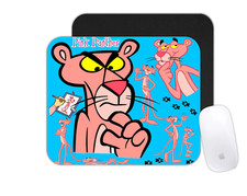 Mouse Pad - Pink Panther - Office Desk Mat Cat Theme picture