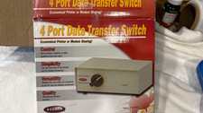 Belkin F1B028-E 4-Port Data Transfer Switch, Parallel (IEEE 1284) Standalone picture