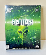Sightings The UFO Encyclopedia PC Vintage Software CD Brand  New Sealed Game picture